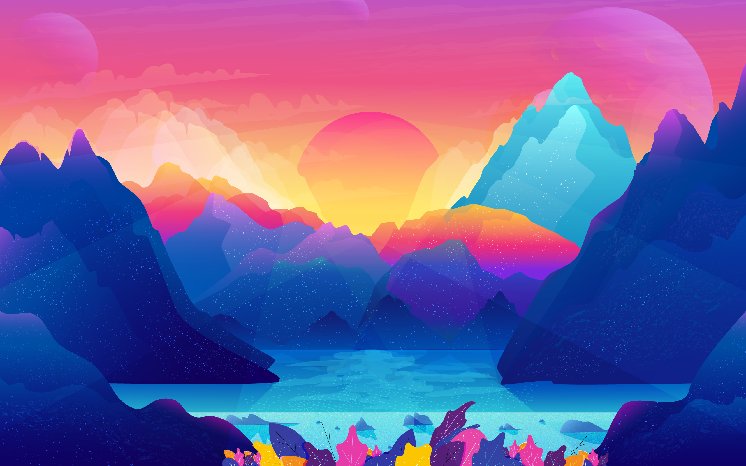 Colorful Graident Scenery762872251